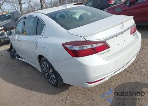 2017 Honda Accord Hybrid Touring from USA, damaged, VIN JHMCR6F75HC031747